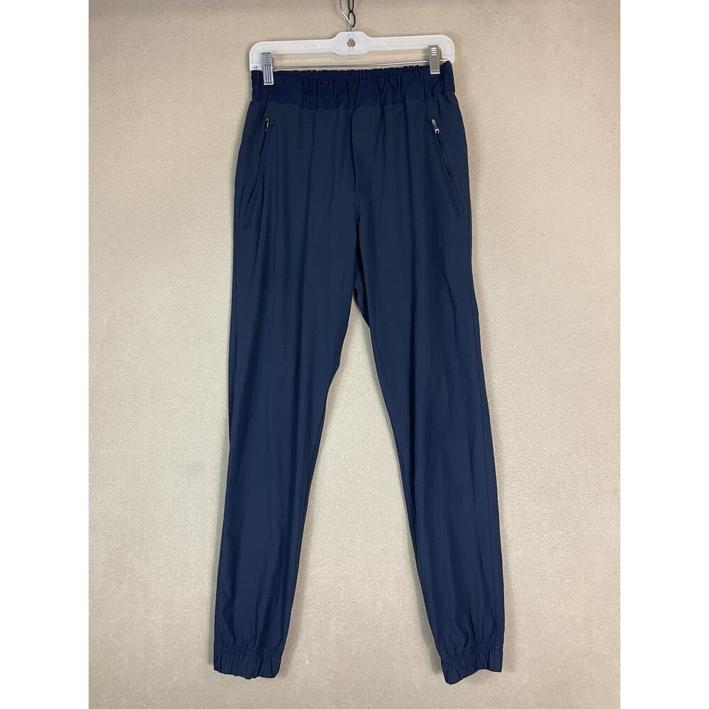 Lululemon Jogger Pants Mens‎ S Blue Athletic Elastic Waist Tapered Performance